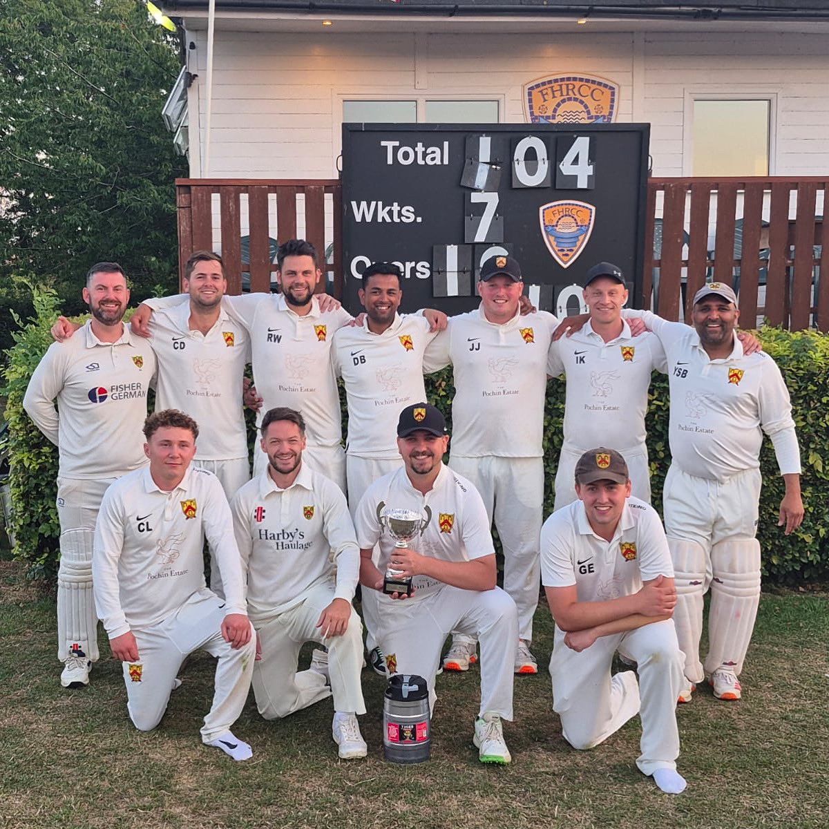 Fred Parker Trophy Champions, you’ll never sing that… 🏆