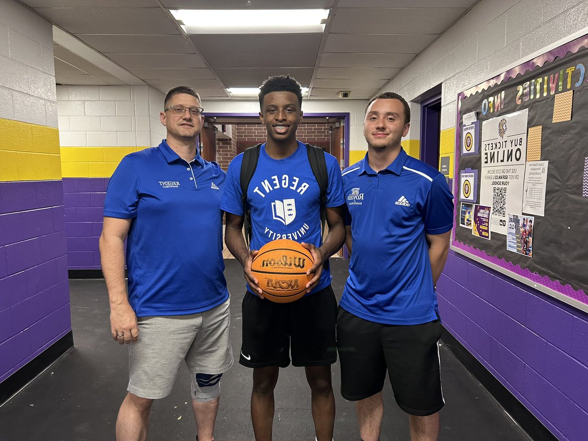 Camryn Clark (@camclark2026) on Twitter photo After a great visit and conversation with Coach Hollenbeck I am blessed to receive an offer from Regent University!
<a href="/BasketballWbhs/">Western Branch Boy’s Basketball</a> <a href="/TRU757BBALL/">Team Resilience United</a> <a href="/CoachHollenbeck/">Barry Hollenbeck</a> After a great visit and conversation with Coach Hollenbeck I am blessed to receive an offer from Regent University!
<a href="/BasketballWbhs/">Western Branch Boy’s Basketball</a> <a href="/TRU757BBALL/">Team Resilience United</a> <a href="/CoachHollenbeck/">Barry Hollenbeck</a>