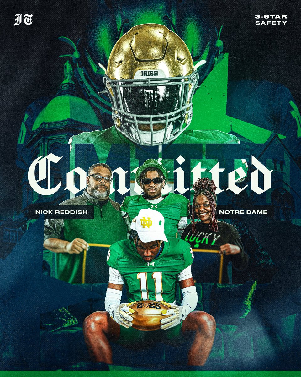 Bruce Straughan (@bruce_straughan) on Twitter photo ππππππππ: 2026 3-Star S Nick Reddish has announced his commitment to Notre Dame over Virginia Tech, Indiana, and Wisconsin βοΈ
βNotre Dame gives me the chance to chase my NFL dreams while earning a world class degree. Iβm home!β
He tells me for <a href="/TheIrishTribune/">The Irish Tribune</a> ππππππππ: 2026 3-Star S Nick Reddish has announced his commitment to Notre Dame over Virginia Tech, Indiana, and Wisconsin βοΈ
βNotre Dame gives me the chance to chase my NFL dreams while earning a world class degree. Iβm home!β
He tells me for <a href="/TheIrishTribune/">The Irish Tribune</a>