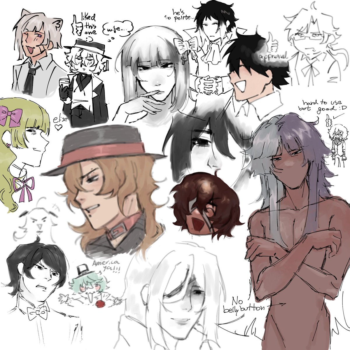 tarieing's tweet image. TESTING BRUSHES 💪💪💪💪