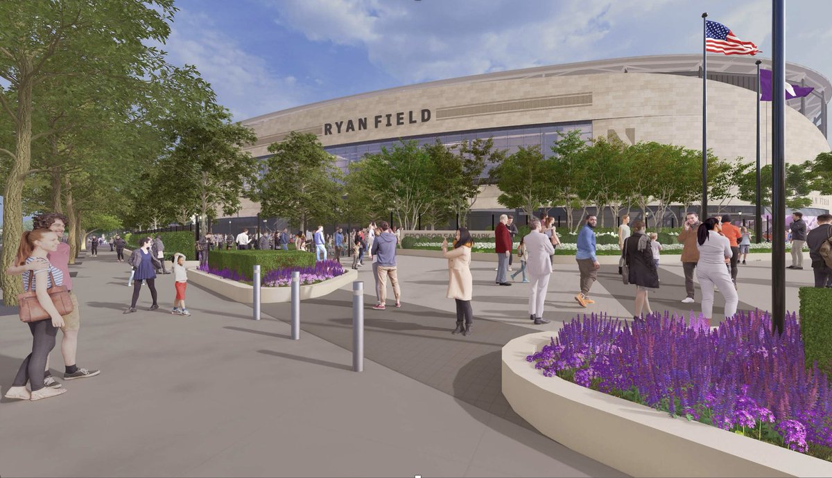 ryanfieldupdate's tweet image. This Fall, Saturdays in Chicago just got a whole lot bigger 🍂🏈
Introducing the Festival Grounds at Ryan Field: 190,000 sq ft of open-air energy, food, music & Chicago flavor.
Unlike most stadiums, our outdoor plaza stays outside the gates—open for every ticket holder to gather,…