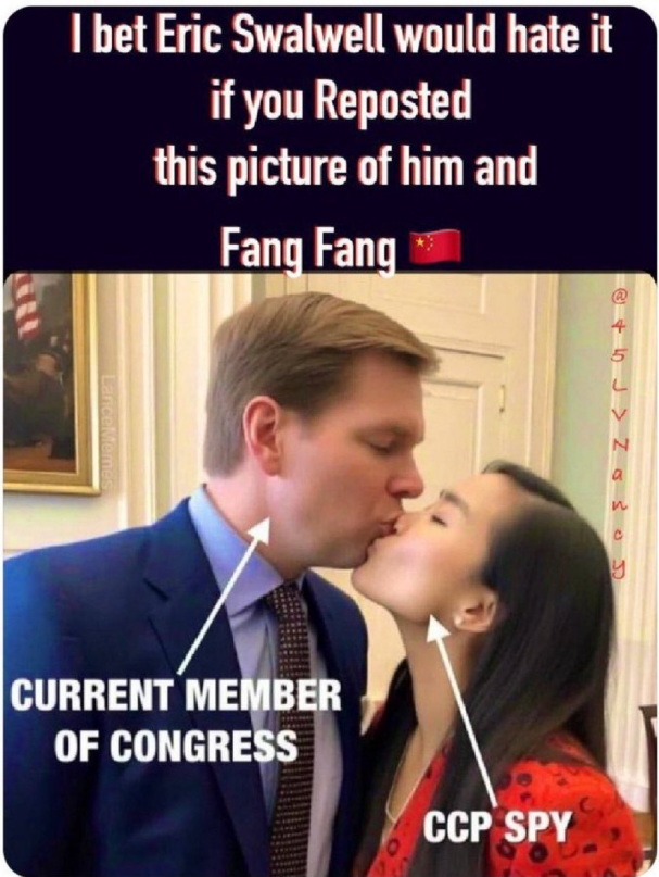 <a href="/RepSwalwell/">Rep. Eric Swalwell</a> Then no worries at all, they can both return to their homes soon. Now, do Chy-na Spy Guys 🇨🇳 🕵️‍♂️🇨🇳