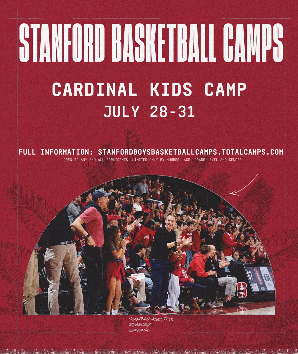 StanfordMBB's tweet image. Last kids camp of the summer! Come build your Card foundation on The Farm.