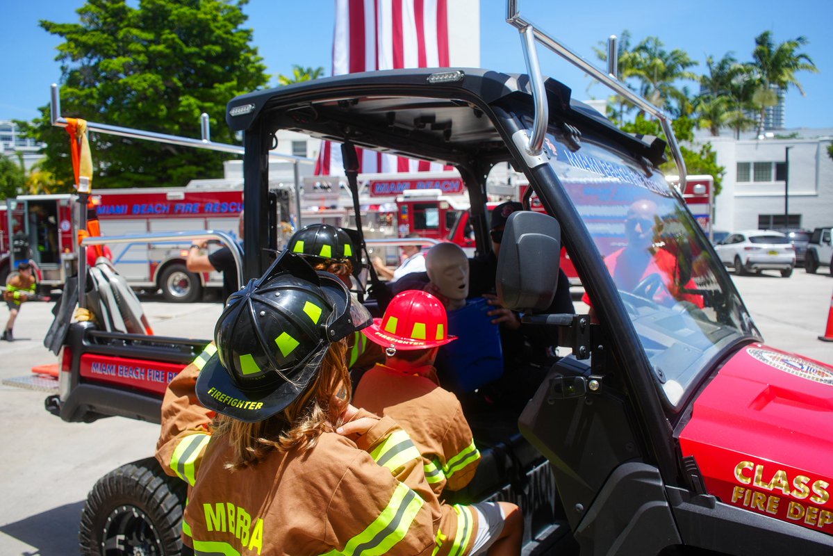 Congratulations to our 2025 Jr. Fire Academy graduates!

Throughout the week, campers learned essential skills including CPR, basic first aid, search and rescue techniques and a deeper understanding of the fire service. We definitely see some future firefighters in the making!