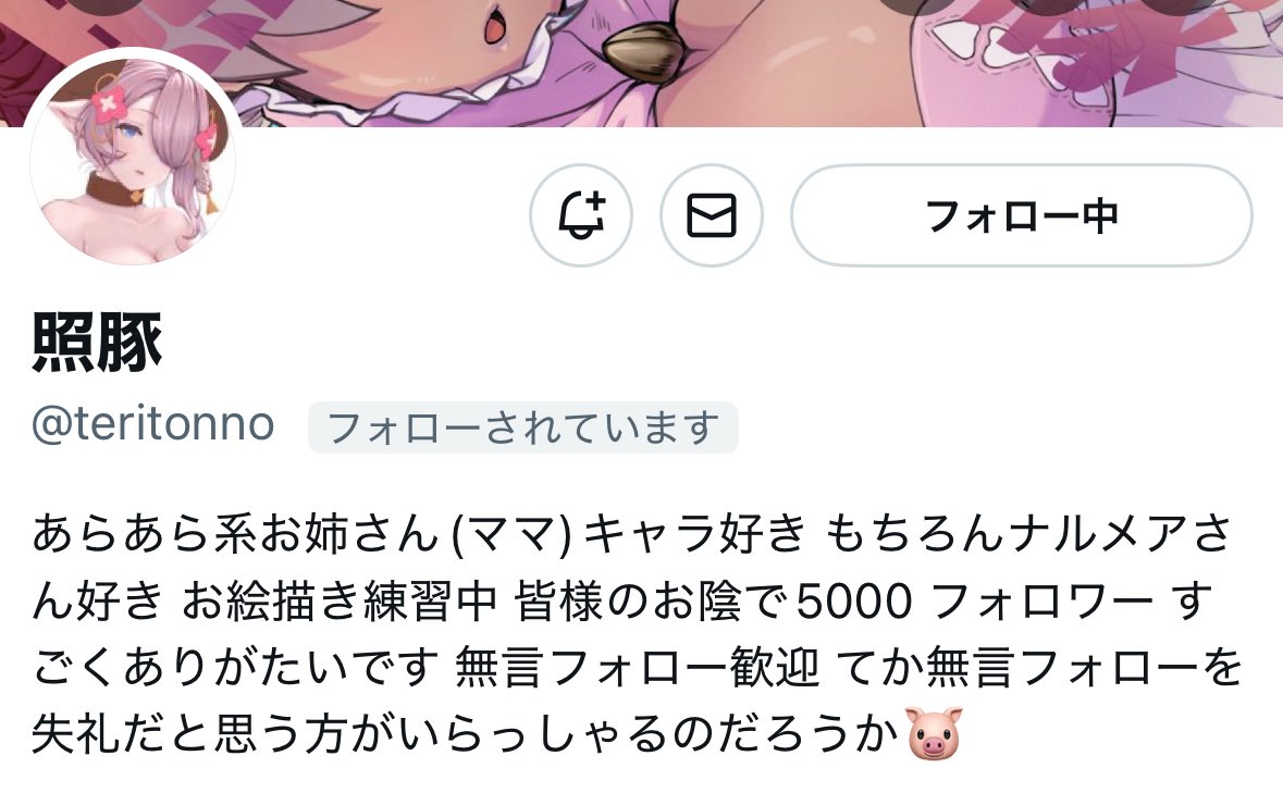 aits1tkp's tweet photo. 恥を忍んで、皆様にお願いがあります…  照豚さん（@teritonno  )という、ナルメアさんの可愛くえっちなイラストを描くネットのお知り合いがいて
もう恐らくは『居なくなった人』なのですが
浅ましいなりすましが出てきました　通報を協力願えませんでしょうか…

# oH1697394620666 この恥知らずです https://t.co/JtZvZpRpNF