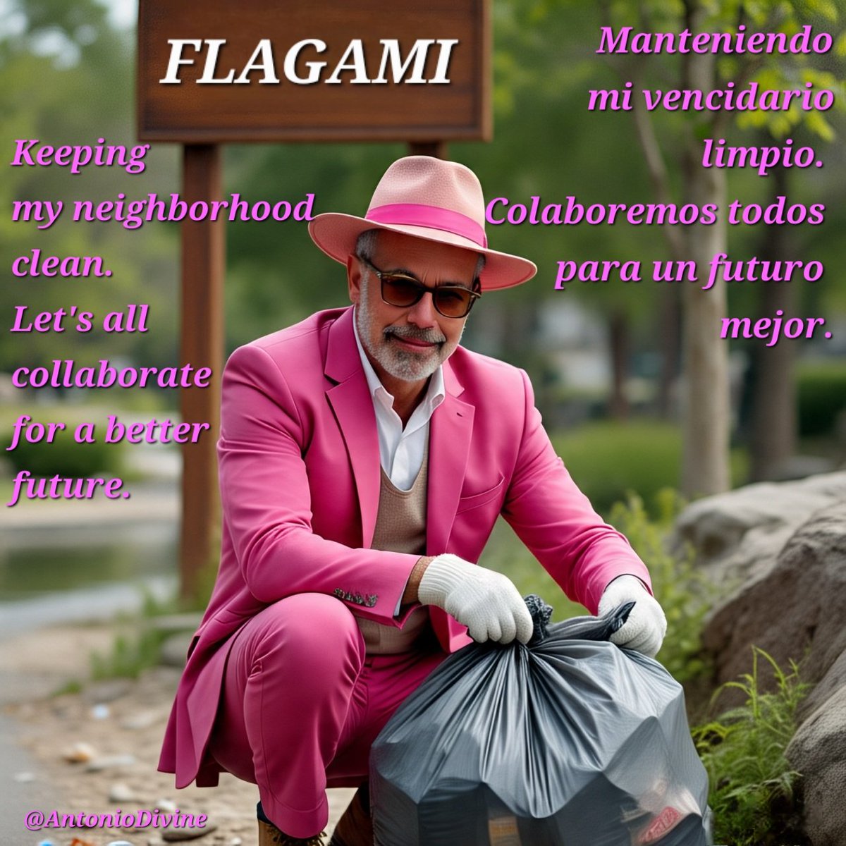 antoniodivine's tweet photo. Keeping my neighborhood clean. Let's all collaborate for a better future.
Manteniendo mi vencidario limpio. Colaboremos todos para un futuro mejor.
#Flagami #District4 @ralphrosado305 @CityofMiami https://t.co/ciofmnDlaV