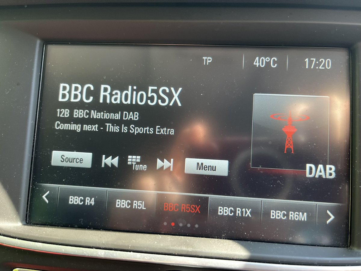 JMcN (@jmcn.bsky.social) (@james_2904) on Twitter photo So, Friday. Out on the bike before it became too hot. TMS on the radio and a good book. Afternoon dog sitting, mostly Sindy lying zonked out the floor where it was cool. She seemed to enjoy the ice lollies. No walks. This was the temp in my car when I went home. So, Friday. Out on the bike before it became too hot. TMS on the radio and a good book. Afternoon dog sitting, mostly Sindy lying zonked out the floor where it was cool. She seemed to enjoy the ice lollies. No walks. This was the temp in my car when I went home.