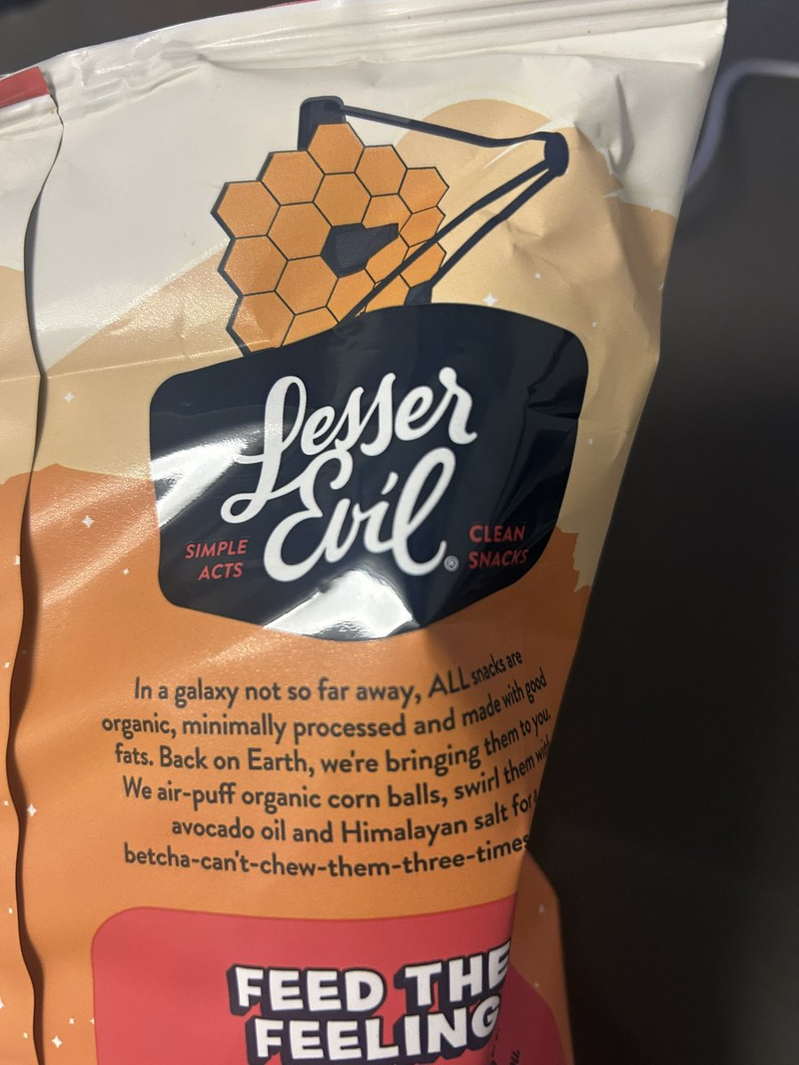 I’m a sucker for a JWST cheese puff.