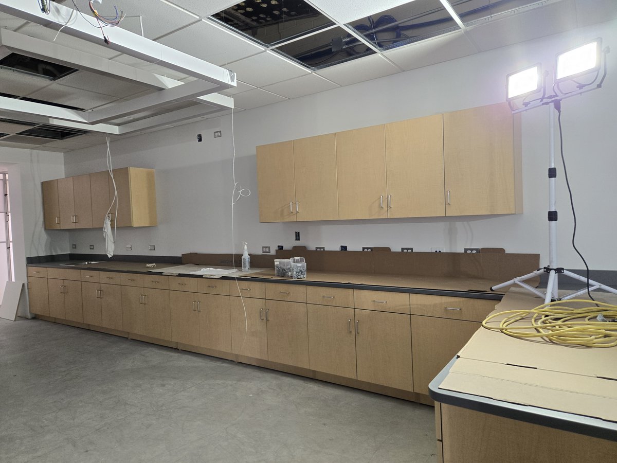 This room may look like a construction site now, but it will soon be transformed into the new Sward Elementary Media Center! Construction crews are making strong progress throughout the summer and we look forward to seeing the finished learning space this fall.