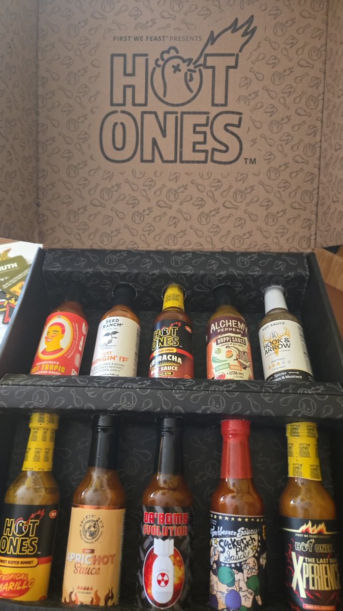 RetskeFarm's tweet photo. In the spirit of the HiR derby, we will be serving up the Season 27 Hot Ones Chicken Wing Challenge for up to 20 guests at our #Crew96 Watch Party this Saturday. Wear your Crew gear to participate (at your own risk)! Hell IS Real! https://t.co/NBVojnfdNE