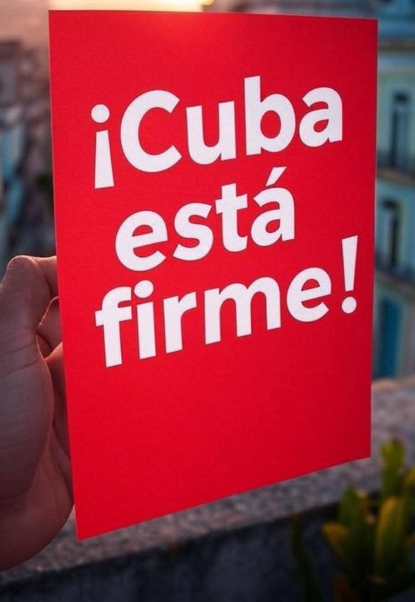 #CubaEstáFirme, porque la historia no se doblega. <a href="/abad_faez/">Lesvia Abad Fáez</a>
<a href="/LorenzoOsbel/">Osbel Lorenzo</a> <a href="/universalltu2/">Empresa Universal Las Tunas</a>