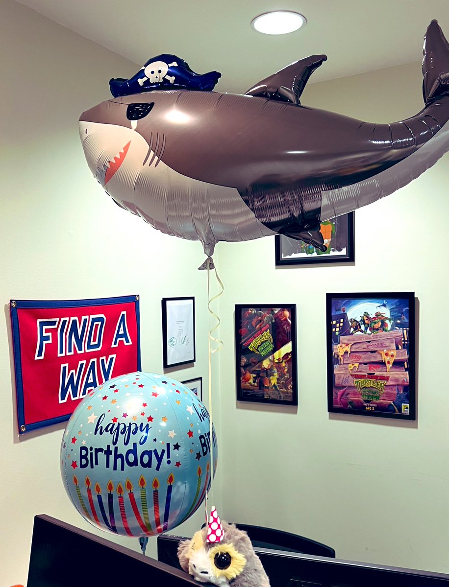 AJoustra's tweet image. Any birthday spent making a movie with a great crew (especially one of the mutant turtle variety) is a good one in my book. Cowabunga.