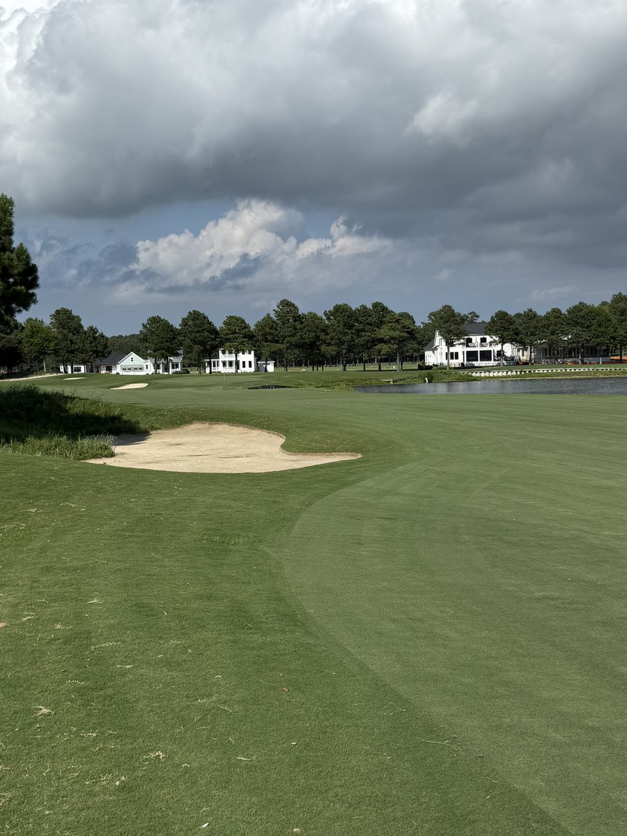 Plisken2112's tweet image. Out for some quality control this afternoon. Last 3 weeks has had its challenges but hard work from the team, changes in some tee / fairway inputs and ideal bermuda weather have brought together some excellent conditions here. #polyon @540jimw @HarrellsLLC @mcturf757