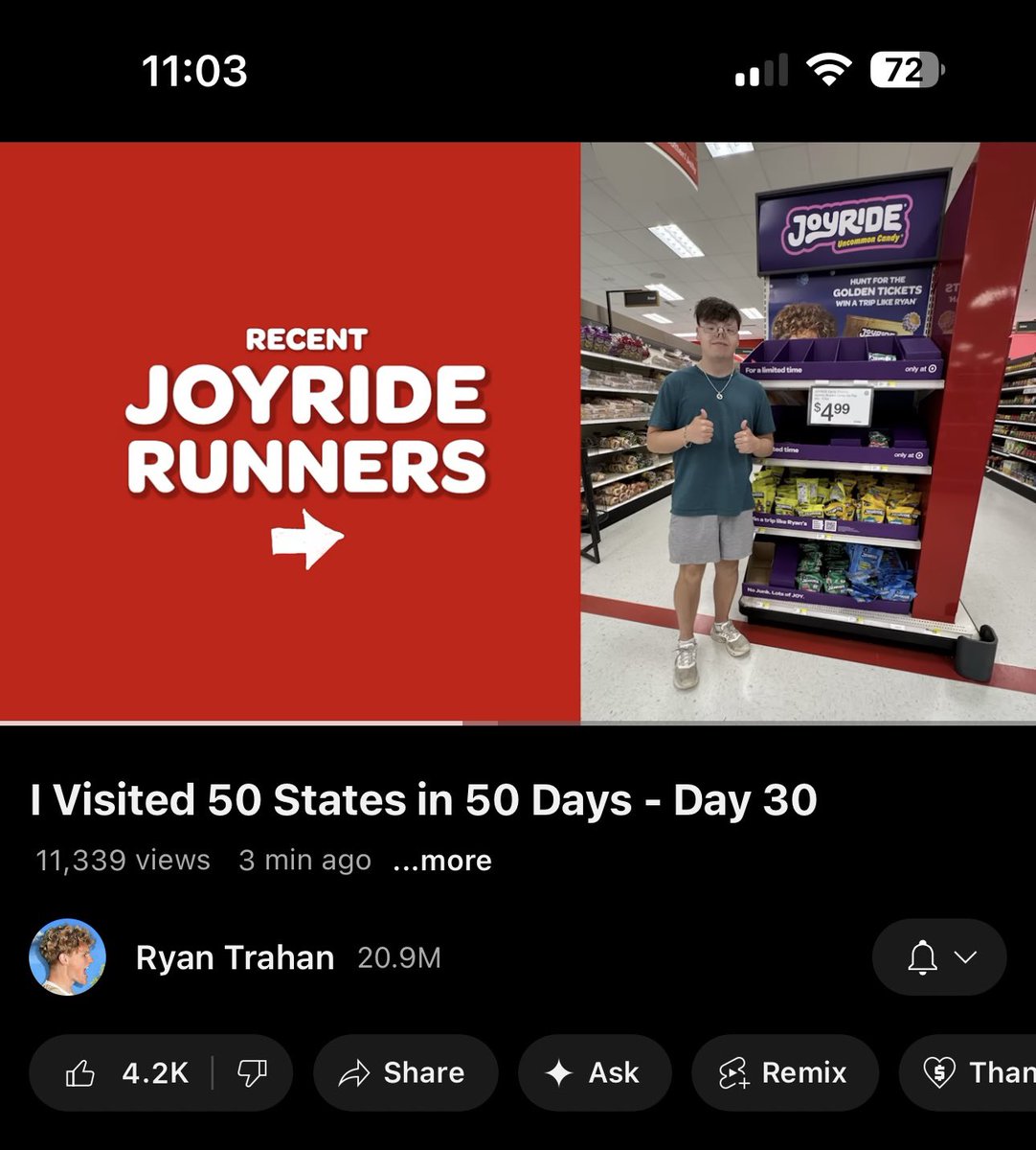 I made it in the <a href="/RyanTrahan/">Ryan Trahan</a> series!