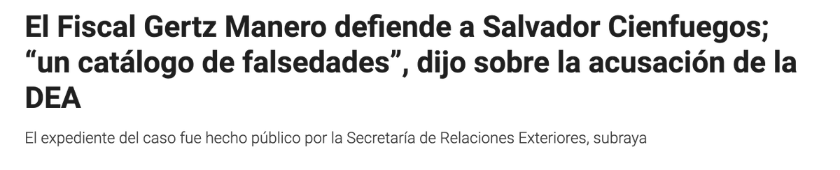 A Gertz se le "escapó" el Chapo.
Gertz defendió a Cienfuegos.
Gertz encarceló a <a href="/AleCuevasMoran/">Alejandra Cuevas Moran</a>.
Gertz nos extorsionó.
Gertz hace espionaje.
Gertz esconde millones en paraísos fiscales.
Gertz es un mafioso, pero para <a href="/Claudiashein/">Claudia Sheinbaum Pardo</a> y <a href="/lopezobrador_/">Andrés Manuel</a> es un funcionario honorable.