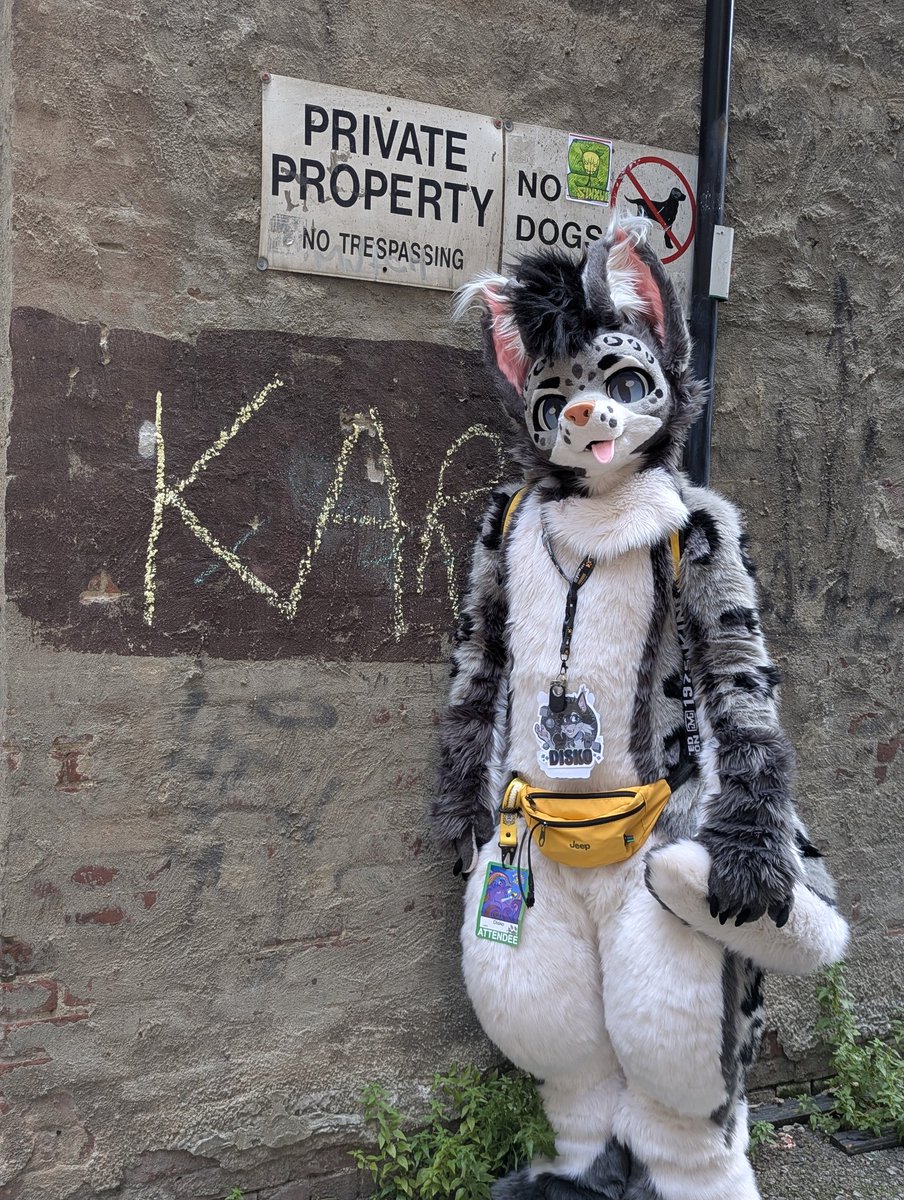 Designated kar parking (private property, no dogs allowed)