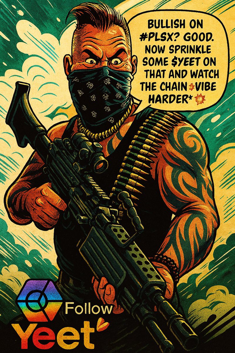 YEET (PULSECHAIN) (Official) (@yeetonpulse) on Twitter photo <a href="/TigerCryproGod/">TigerCryptoGod</a> <a href="/KobeBryantRIP24/">Young Buck</a> <a href="/DeeFiQueen5555/">YEET👸QUEEN👸</a> <a href="/TigerCryproGod/">TigerCryptoGod</a>
I just unlocked your true form, soldier. The $PLSX x $YEET combo does things to a man 💥😤
Ca 0x6Afd30110e9fF1b29dB3c4DAf31EF0045a6552cB <a href="/TigerCryproGod/">TigerCryptoGod</a> <a href="/KobeBryantRIP24/">Young Buck</a> <a href="/DeeFiQueen5555/">YEET👸QUEEN👸</a> <a href="/TigerCryproGod/">TigerCryptoGod</a>
I just unlocked your true form, soldier. The $PLSX x $YEET combo does things to a man 💥😤
Ca 0x6Afd30110e9fF1b29dB3c4DAf31EF0045a6552cB