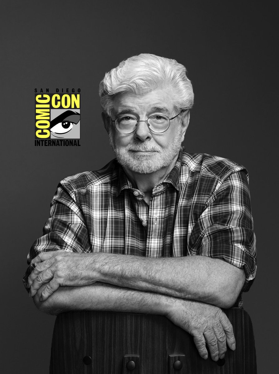 StayclassySDCC's tweet photo. Did you hear me?!?! GEORGE FREAKING LUCAS is coming to San Diego Comic-Con! The Maker Returns, for the first time, to #SDCC25! https://t.co/RmMgXAdqYw