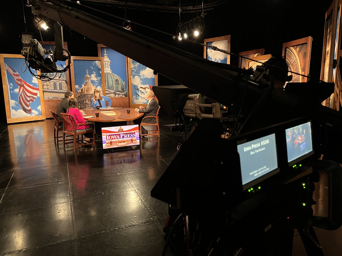 IowaPress's tweet image. The World Food Prize leader is familiar with agriculture in IA &amp;amp; around the world. Gov Tom Vilsack is our guest. Joining Radio IA&apos;s @okayhenderson are the Gazette&apos;s @ErinDMurphy &amp;amp; DMReg&apos;s @brianneDMR Watch tonight online anytime at iowapbs.org/shows/iowapres…