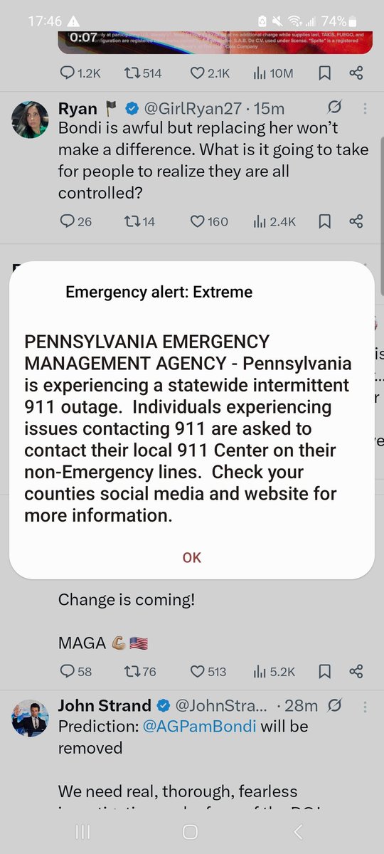 Hey PA friends, does anyone know what's going on? Those keep popping up...