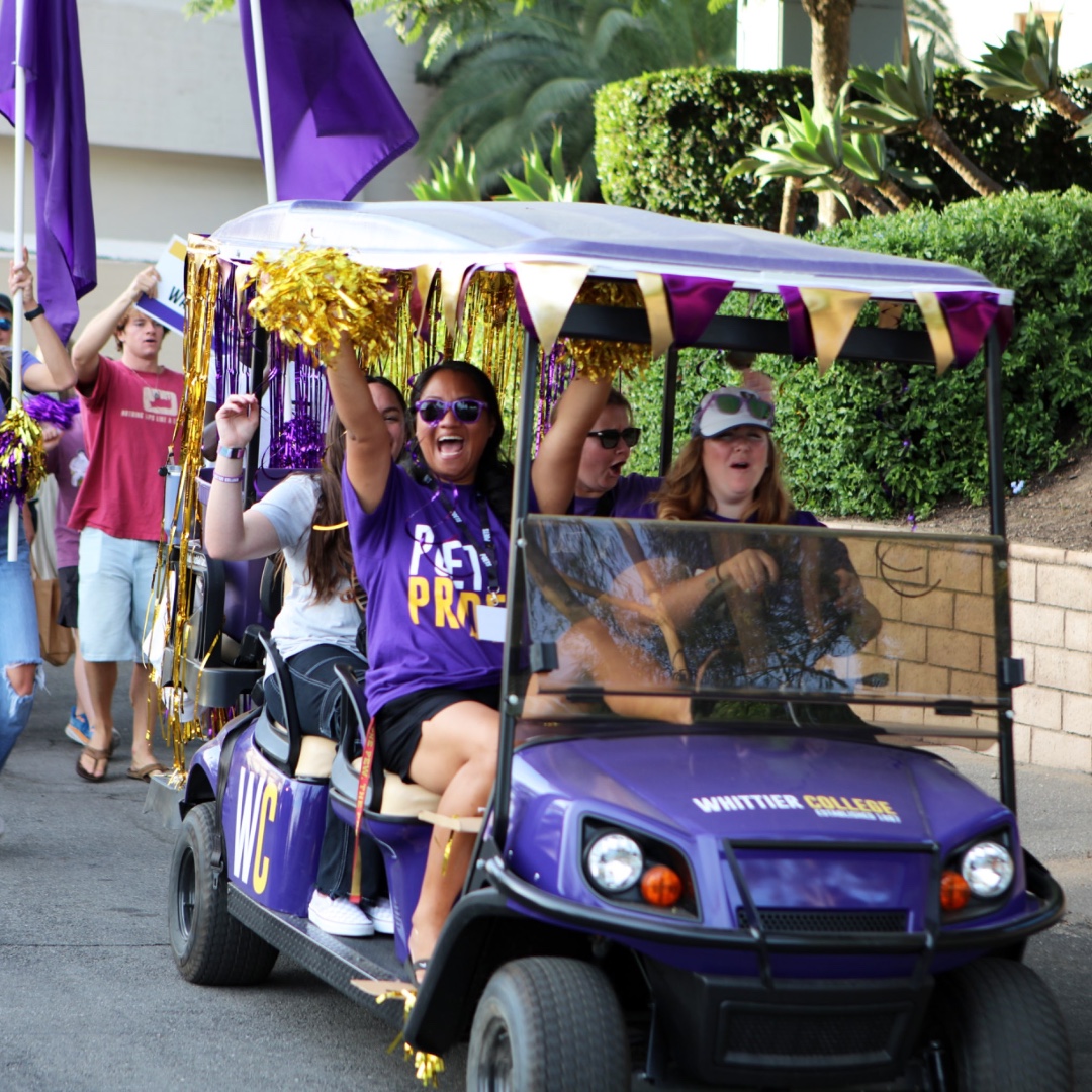 2025 Whittier College Homecoming Registration is LIVE ‼

Join us on October 10-12 for one of the best weekends of the year 💜💛

For details and to register, visit: whittier.edu/homecoming