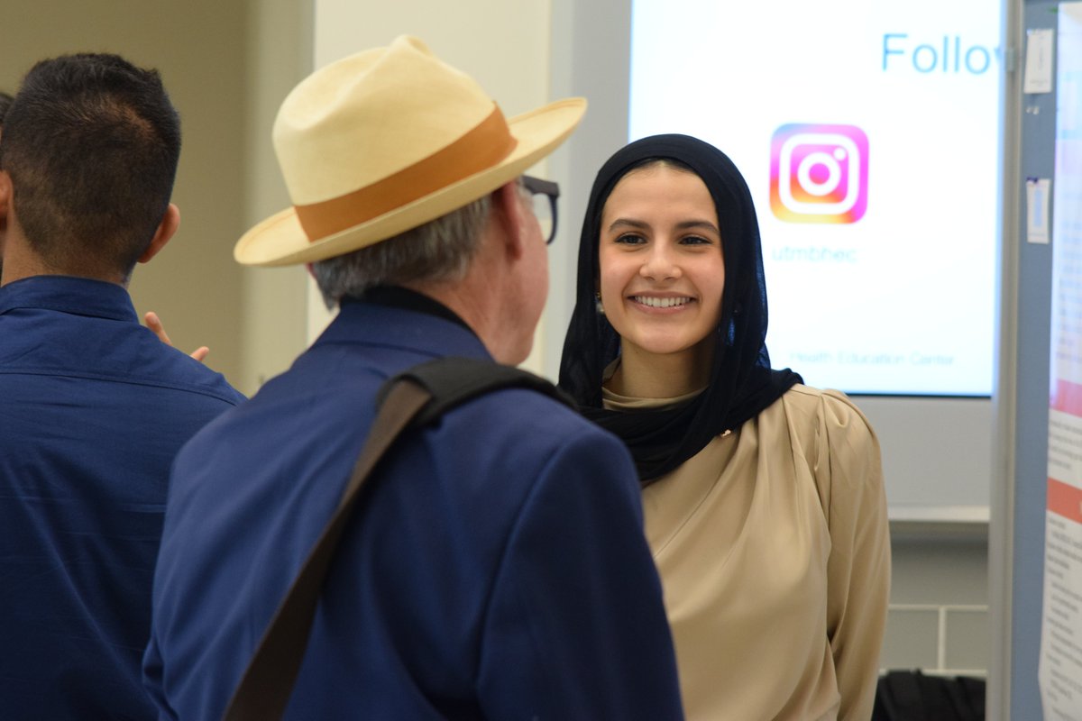 UTMBProvost's tweet image. Great work by all the participants in our @UTMBGSBS Summer Research Program poster session! These first-year @utmb_jssom students teamed with faculty mentors this summer to embark on a variety of impactful projects. It was great to see the results of everyone's hard work!