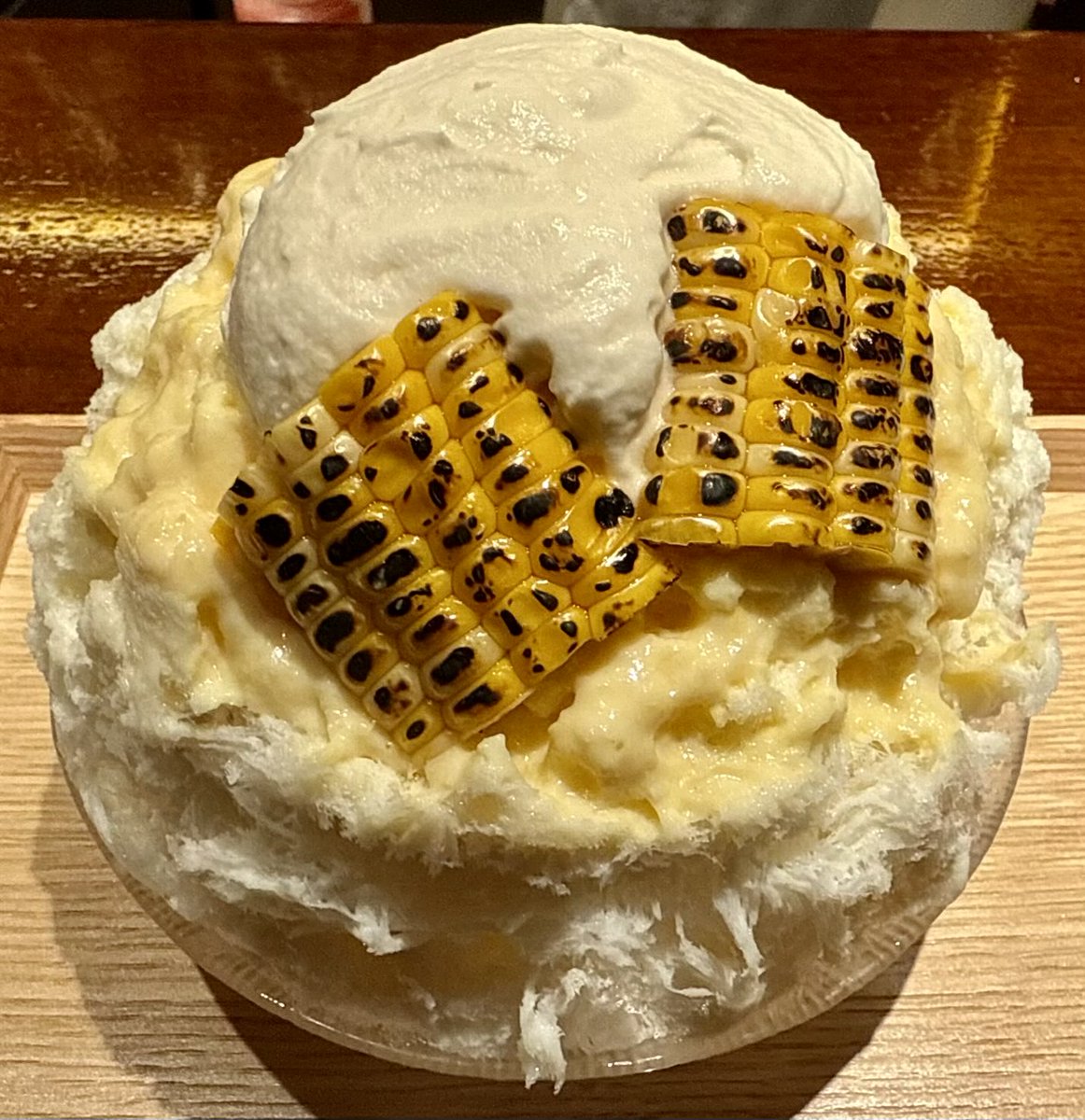 kakigorar's tweet image. 【花氷】
@東京-六本木駅から徒歩2分

おにぷりん
焼きもろこし