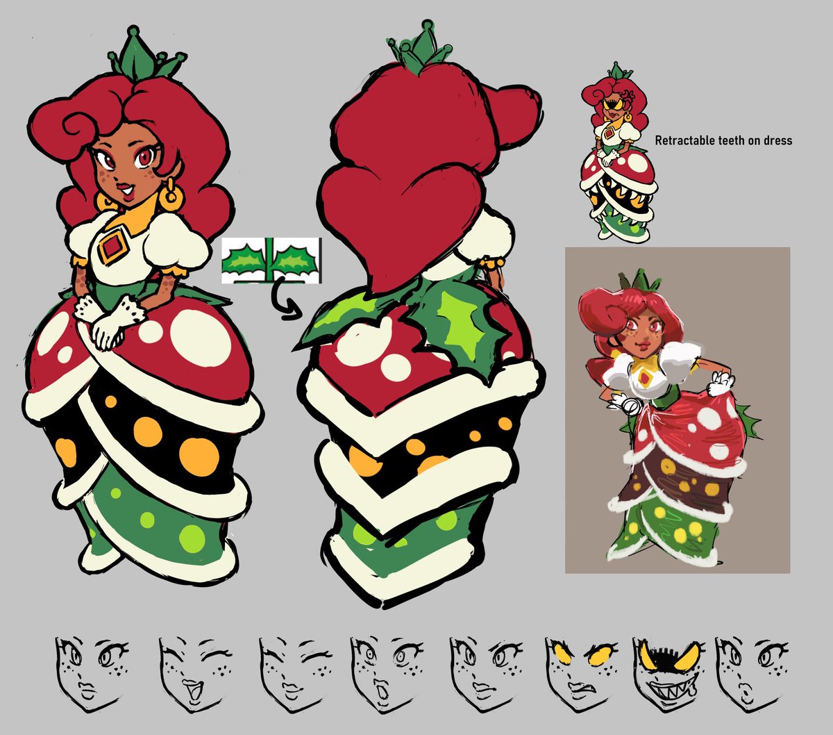 Everyone so far. My plan is to redesign existing characters and make rulers for different kingdoms. Princesses, princes, kings, queens, etc etc. Just seeing where my creativity takes me