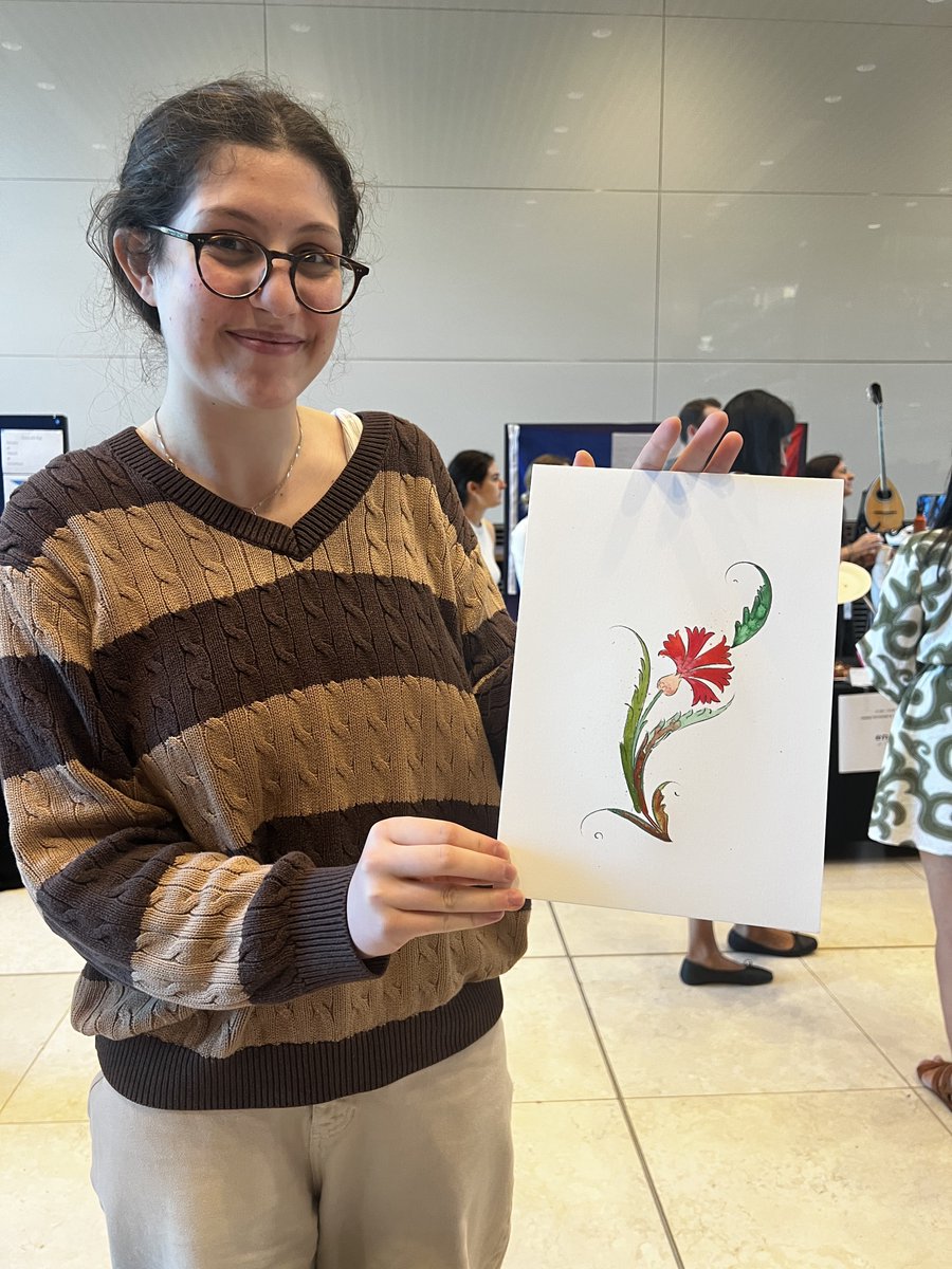 Yunus Emre Enstitüsü - London (@yeelondra) on Twitter photo Yesterday we joined the vibrant lunchtime event at <a href="/TheCrick/">The Francis Crick Institute</a> — sharing Turkish arts and culture with staff and visitors through traditional floral motifs, watercolour painting and warm conversations. 🌷🎨
<a href="/yeelondra/">Yunus Emre Enstitüsü - London</a> <a href="/NagihanSeymour/">Nagihan Seymour</a> Yesterday we joined the vibrant lunchtime event at <a href="/TheCrick/">The Francis Crick Institute</a> — sharing Turkish arts and culture with staff and visitors through traditional floral motifs, watercolour painting and warm conversations. 🌷🎨
<a href="/yeelondra/">Yunus Emre Enstitüsü - London</a> <a href="/NagihanSeymour/">Nagihan Seymour</a>
