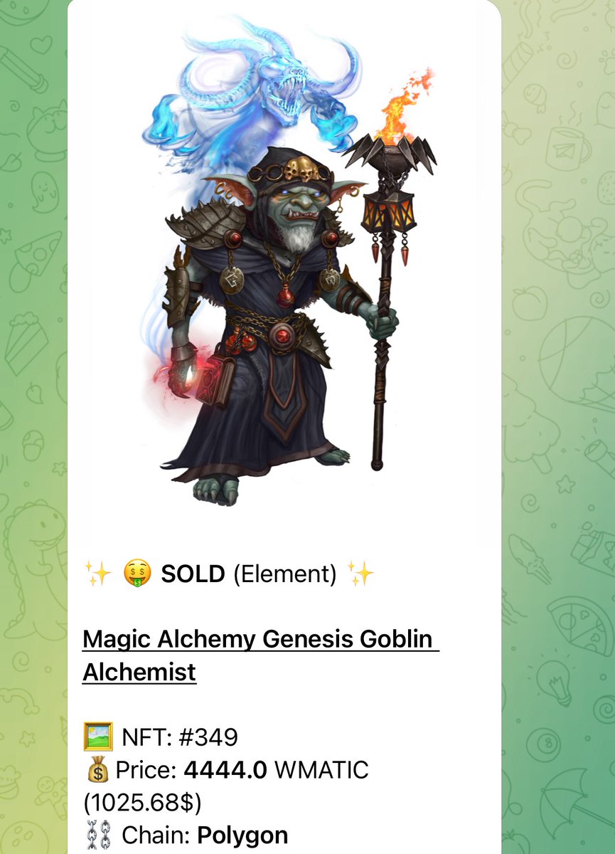RUSKfan's tweet photo. who bought Alchemist for 1000$? https://t.co/iOaZXCLvyZ
