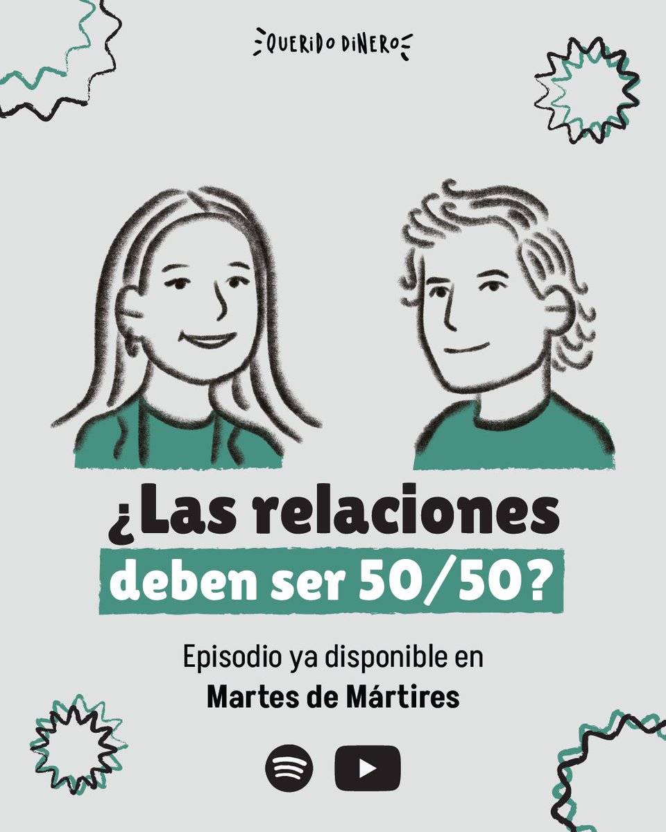Puede que hablar de dinero incomode… pero no hablarlo puede costarles la relación. 💔 En este episodio de #martesdemartires , nuestra mentora Ludi Córdoba y Alan Estrada platican sobre cómo llegar a acuerdos financieros, repartir los gastos y más l8r.it/Fexe