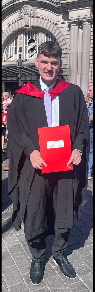 Unbelievably proud of this boy. His hard work and  determination to complete his degree resulted in him officially gaining his BSc (Hons) in Architectural Technology today. Had a fantastic day celebrating whilst remembering his big brother and gran who were with us in spirit ❤️❤️