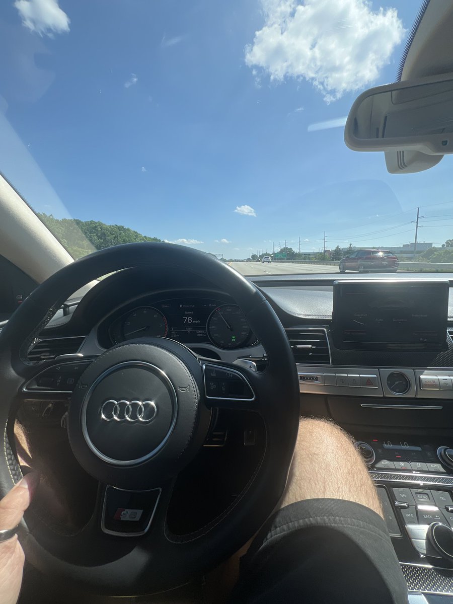 Well I’m already over the Subaru. Welcome to the family #audi #S8 #AudiS8