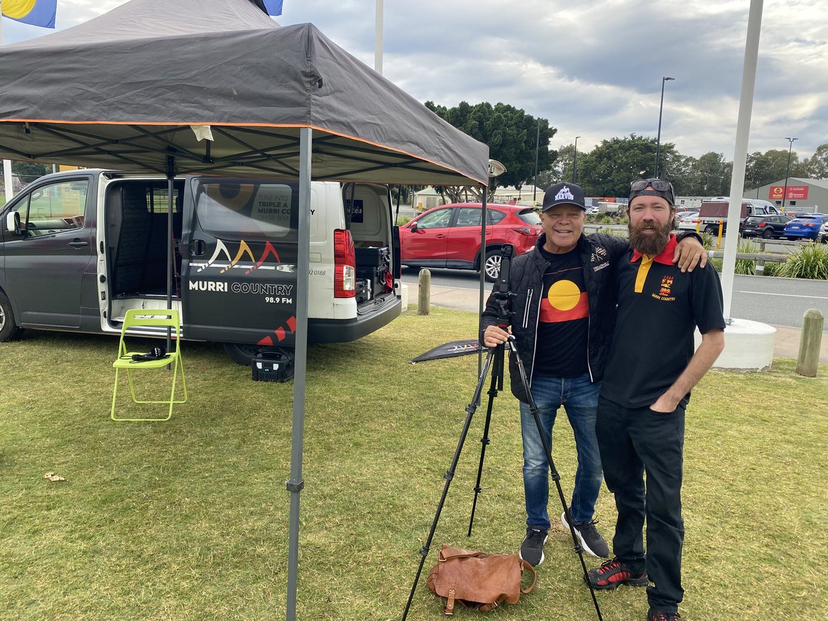 Had a great <a href="/naidocweek/">NAIDOC</a> with my son helping out at triple A where he works beautiful events and community spirit!
Rage on ABC are replaying my old 2010 hosting come for a ride this weekend
Love to all
Xxx

abc.net.au/rage/guest/tro…