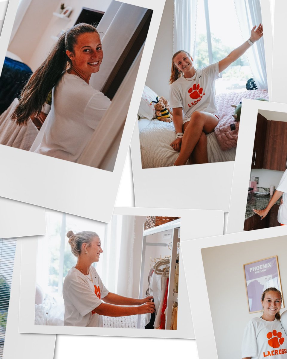 ClemsonWlax's tweet image. There’s something special in these hills 💜🧡 Welcome 🏠 freshman!!