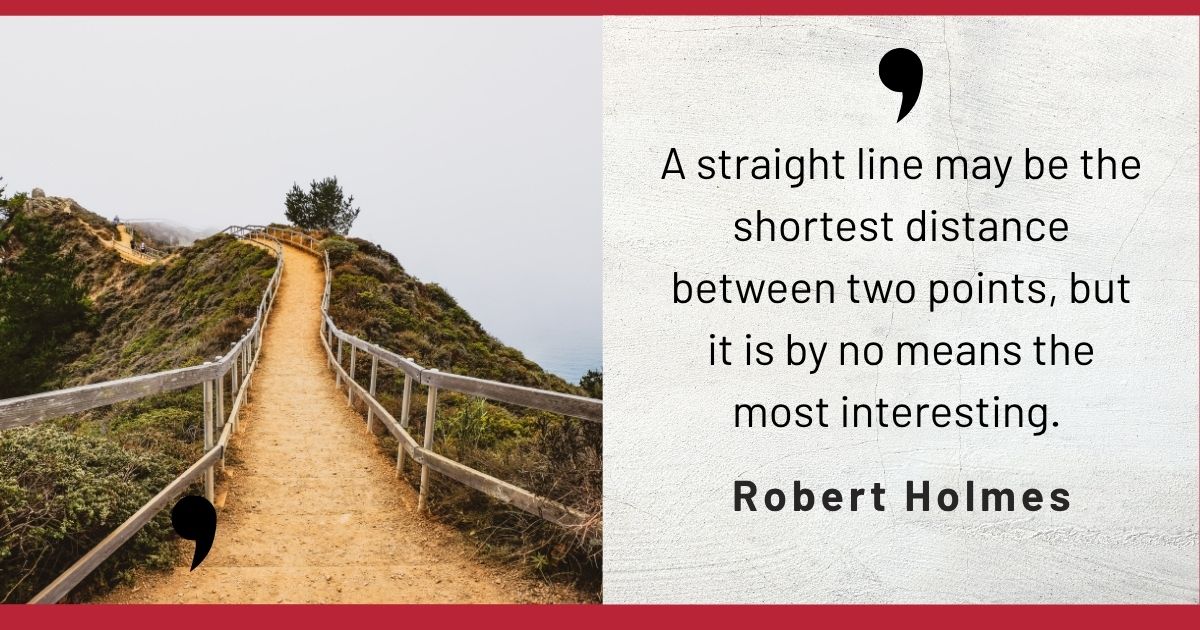 Sometimes the most fulfilling paths are the ones that twist, turn, and challenge us.
Here's your reminder to embrace the journey, not just the destination.

#WednesdayWisdom #CreativeThinking #AZMediaMaven