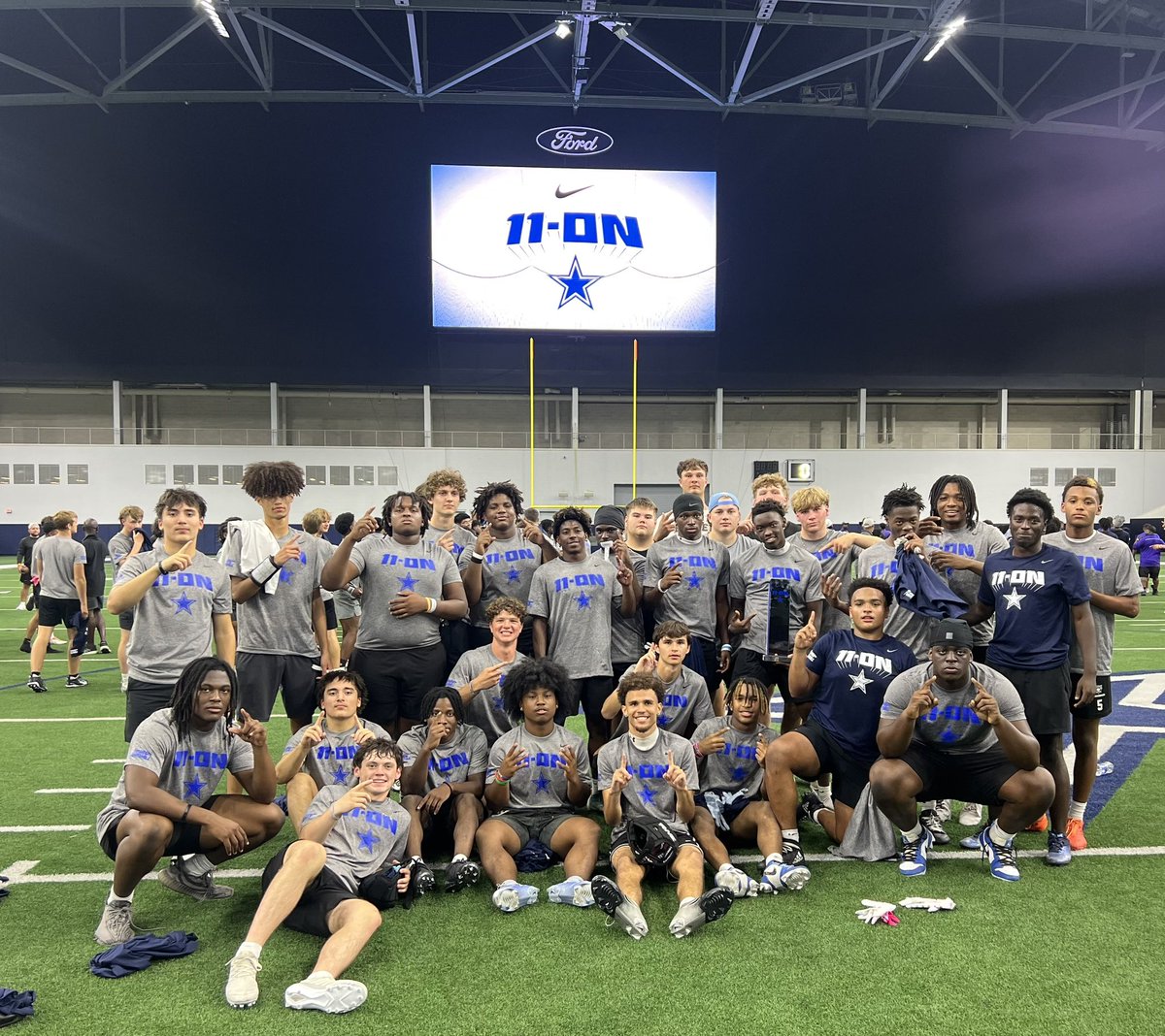 CoachJayRose's tweet image. Dallas Cowboys Nike 11-ON Champs ⚔️