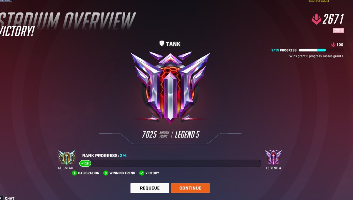 Endem__'s tweet image. FINALLLLLY !!! WE HIT LEGENDS !!!!!! REINHARDT ONLY LETS GOOOOOOOO I AM SO HAPPY !!!! AHHHHHH THANK YOU FOR PLAYING WITH ME @uguubear @LyoniaLucidaVT @StrawberryMalks @sagisawaria  for playing with me during it LUBBERS