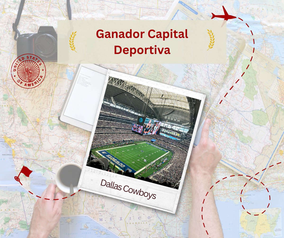 🎉 ¡Es hora de celebrar la ciudad donde el deporte se vive con más pasión según tu voto!
 🥇Gracias por acompañarnos en una semana llena de energía, cánticos y emoción en las gradas.
 👏Felicidades a Dallas por convertirse en la Capital Deportiva según tu voto.
Nos vemos el lunes