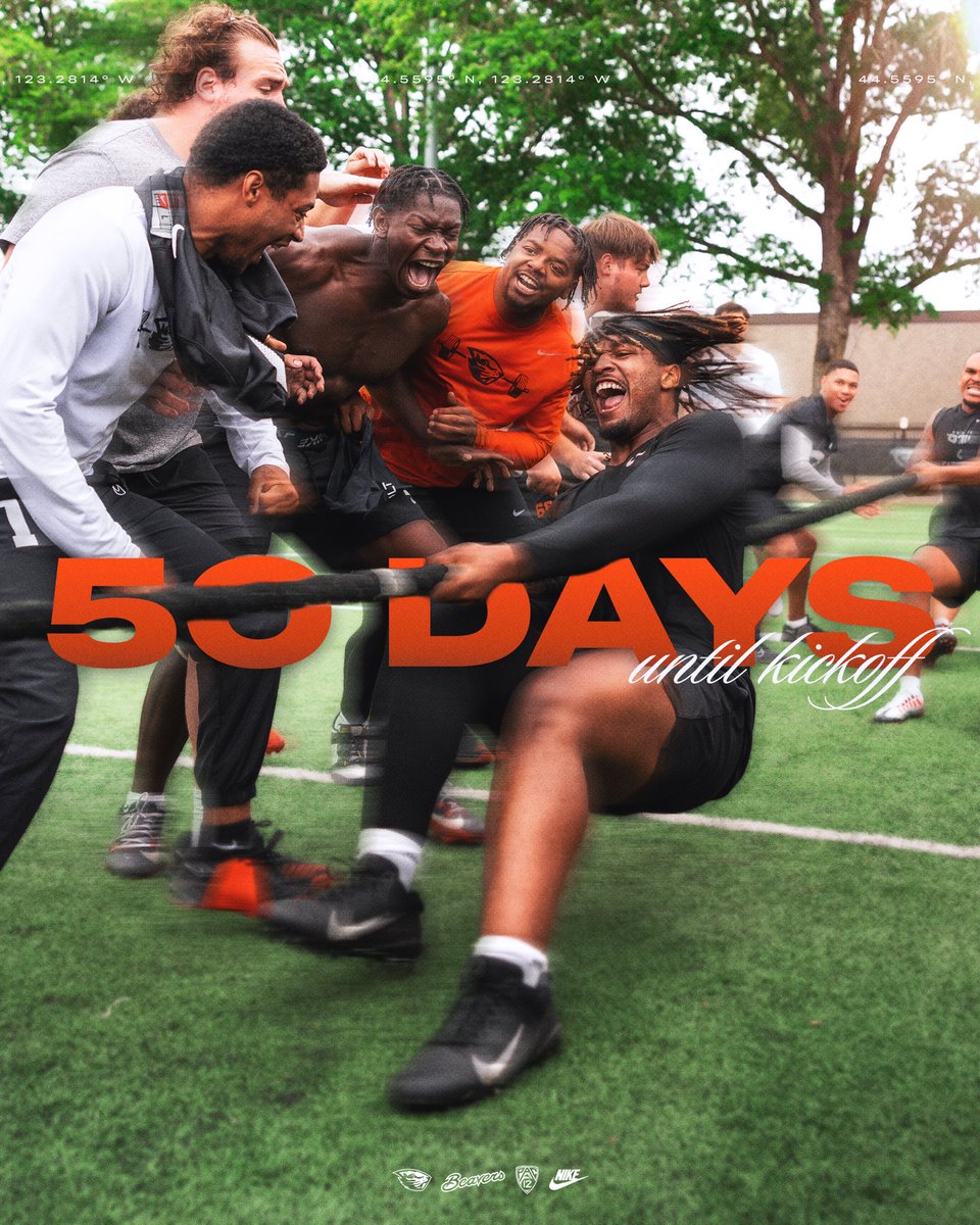 BeaverFootball's tweet image. 50 days out ⏳