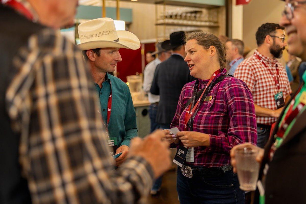 I had a great time at the Beef Producers' Stampede Reception.

It was a great chance for government and industry to connect during Stampede.

Big congrats to John and Laura of Plateau Cattle Company, on receiving the Alberta Environment Stewardship Award.

#Stampede2025