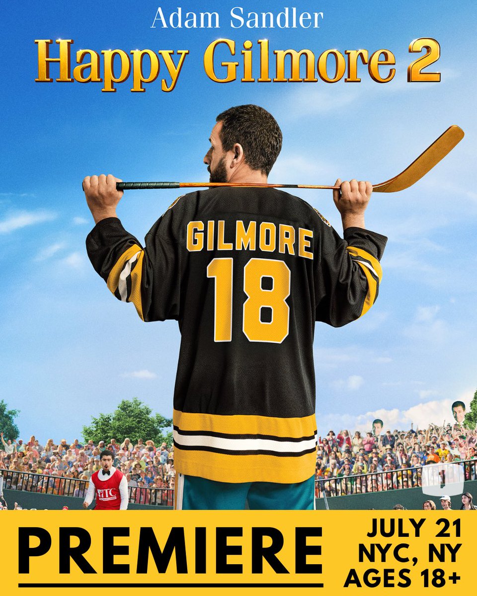 ⛳️ Happy’s back, and so is that swing! Adam Sandler returns in #HappyGilmore2 and we’ve got your shot at attending the Red Carpet Premiere + Screening in NYC. Don’t miss this legendary comeback! Request tickets now: 1iota.com/show/1936/happ…

July 21
New York City, NY
Ages 18+