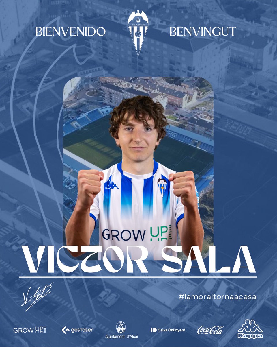 Reforç per al centre del camp! 🛡️

Benvingut! 💙🤍 

#LaMoralTornaACasa