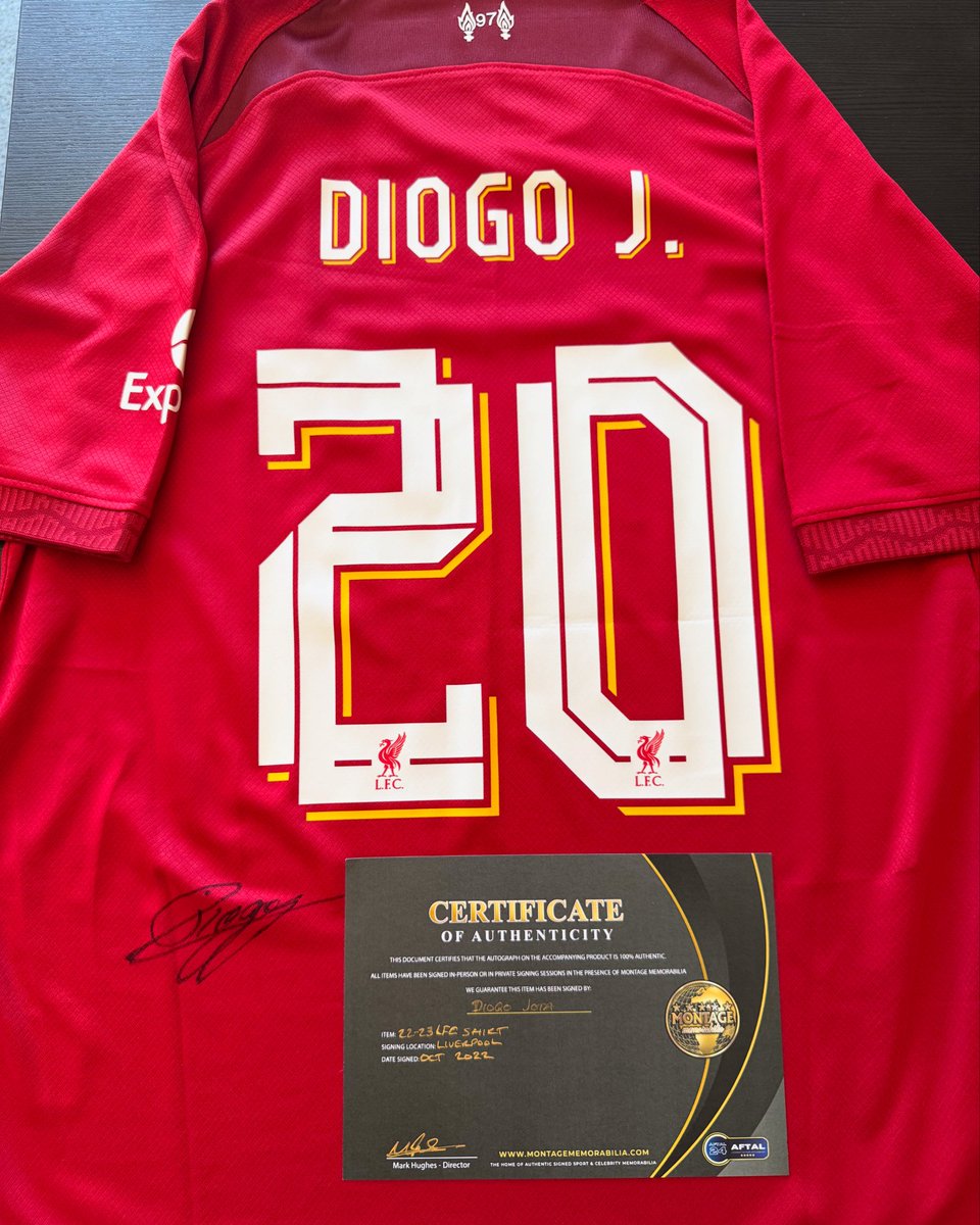 Dan ℂ (@wwf_hasbro_dan) on Twitter photo Super super proud to own this many thanks to <a href="/MontageMem/">Montage Memorabilia</a> for the first class service as usual. Can’t wait to get it on the wall so I can remember <a href="/DiogoJota18/">Diogo Jota</a> every time I look at it #No20 Super super proud to own this many thanks to <a href="/MontageMem/">Montage Memorabilia</a> for the first class service as usual. Can’t wait to get it on the wall so I can remember <a href="/DiogoJota18/">Diogo Jota</a> every time I look at it #No20