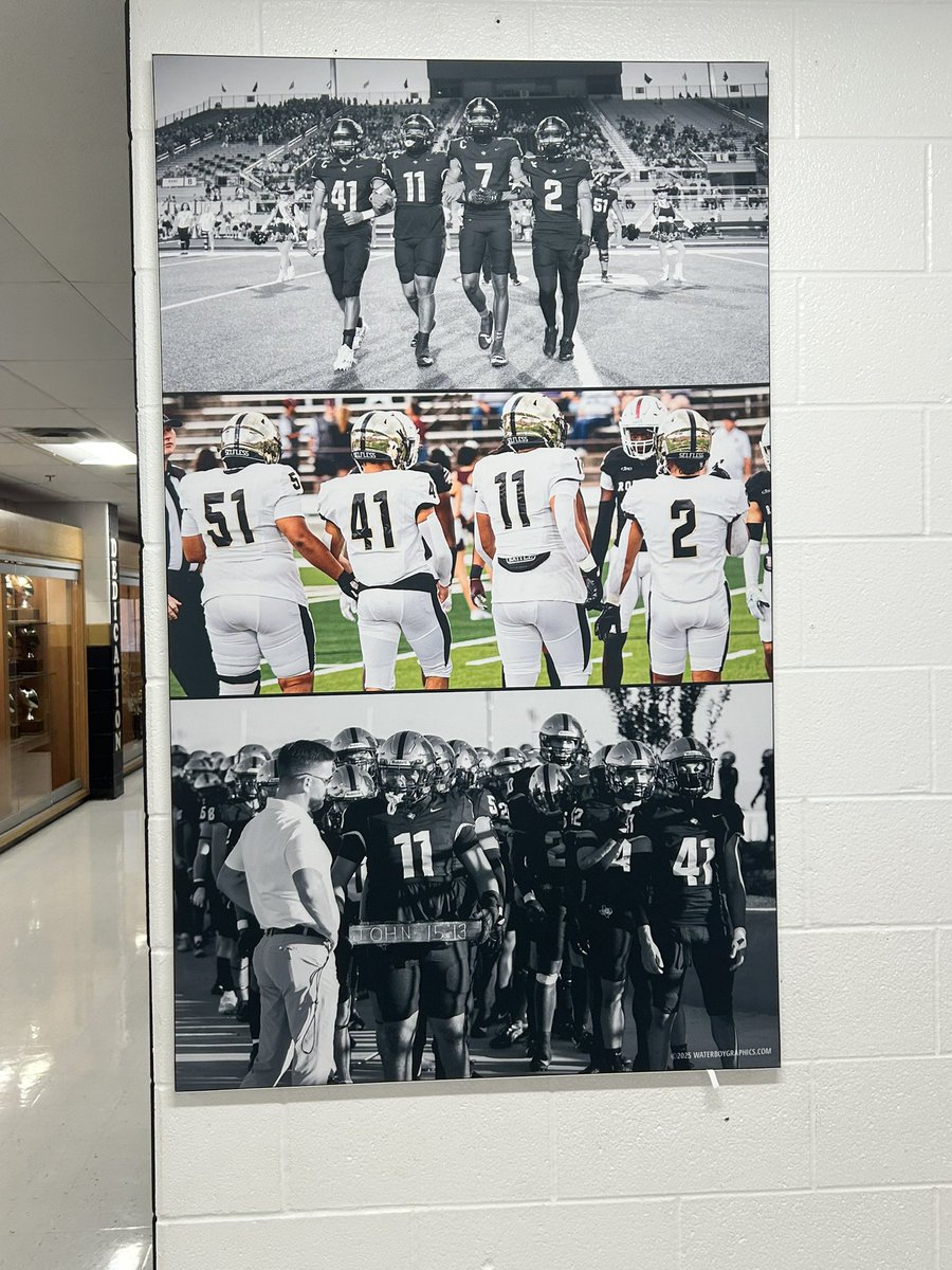 Andrew Colvin (@coachcolvin7) on Twitter photo My guy <a href="/CoachBrooks22/">Trey Brooks</a> was right when he said get with <a href="/waterboy_tx/">Waterboy Graphics</a> for upgrades. Helped dress up the locker room and added our Captains Wall. My guy <a href="/CoachBrooks22/">Trey Brooks</a> was right when he said get with <a href="/waterboy_tx/">Waterboy Graphics</a> for upgrades. Helped dress up the locker room and added our Captains Wall.