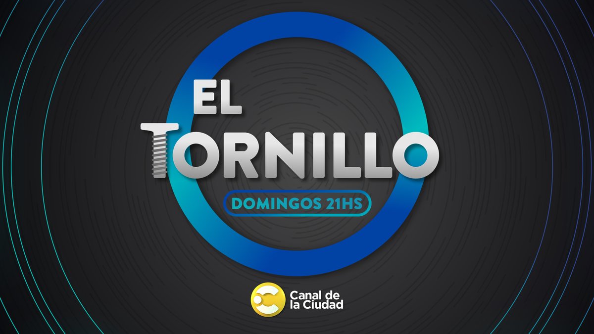 Canal de la Ciudad (@canalciudadba) on Twitter photo Este Domingo a las 21 hs no te pierdas un nuevo episodio de #ElTornillo conducido por <a href="/SBerensztein/">Sergio Berensztein</a> y <a href="/LuisTonelli/">Luis Tonelli</a>. Nos visita el analista financiero <a href="/JavierTimerman/">javier timerman</a> . Miralo por #ElCanaldelaCiudad. Este Domingo a las 21 hs no te pierdas un nuevo episodio de #ElTornillo conducido por <a href="/SBerensztein/">Sergio Berensztein</a> y <a href="/LuisTonelli/">Luis Tonelli</a>. Nos visita el analista financiero <a href="/JavierTimerman/">javier timerman</a> . Miralo por #ElCanaldelaCiudad.