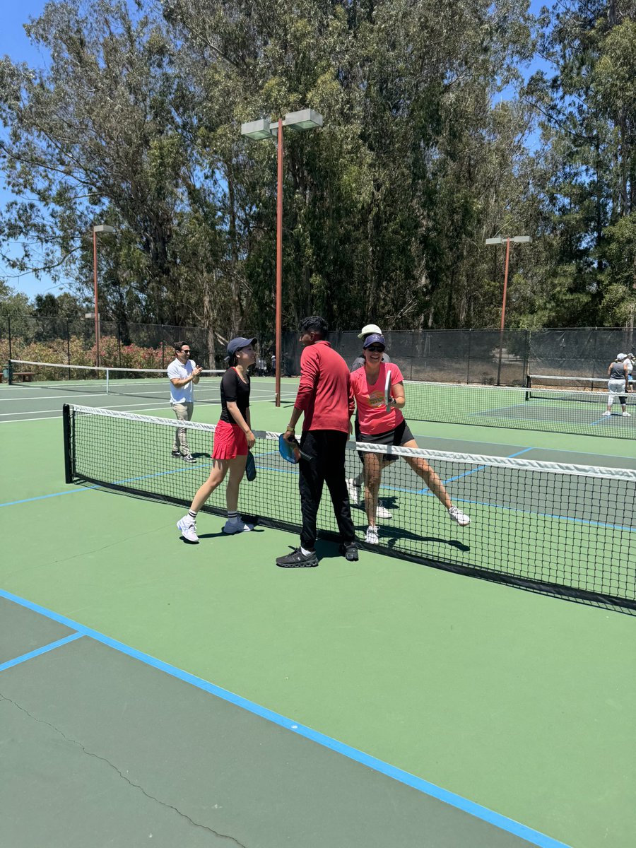 pejmannozad's tweet image. Pickleball tournament at Camp Pear!
Team building doesn’t just happen in boardrooms—it happens in the real world, on the court, around the fire, and during those unexpected moments of laughter. @pearvc