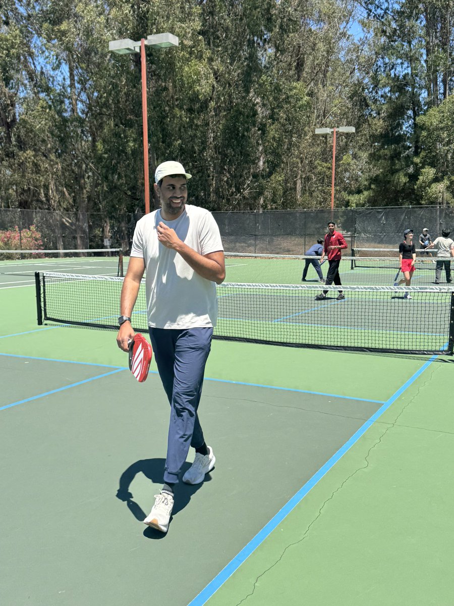 pejmannozad's tweet image. Pickleball tournament at Camp Pear!
Team building doesn’t just happen in boardrooms—it happens in the real world, on the court, around the fire, and during those unexpected moments of laughter. @pearvc