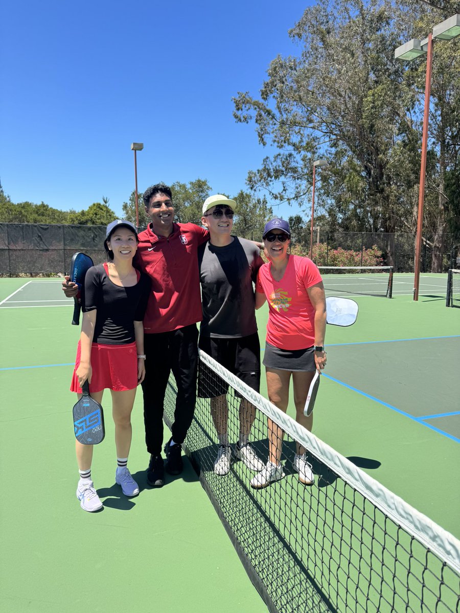 pejmannozad's tweet image. Pickleball tournament at Camp Pear!
Team building doesn’t just happen in boardrooms—it happens in the real world, on the court, around the fire, and during those unexpected moments of laughter. @pearvc