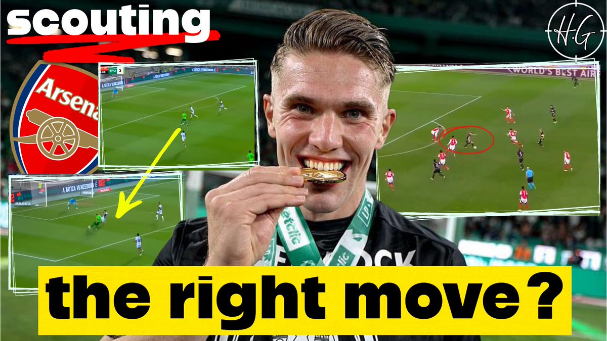 🚨A mega scouting report on Viktor Gyökeres to Arsenal, talking about running, decisiveness, aerials, dynamics, and much, much more.

I really hope you enjoy

youtu.be/W8Gkzw2z0yU?si…